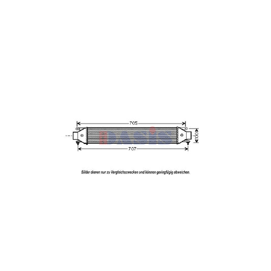 AKS Dasis 307003N Intercooler For Lancia Delta III (844) | ML Performance UK