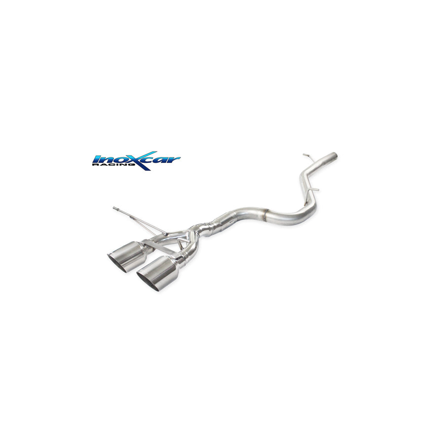 InoXcar WGO.51.102R VW Golf 6 Non-Resonated Rear Exhaust | ML Performance UK Car Parts