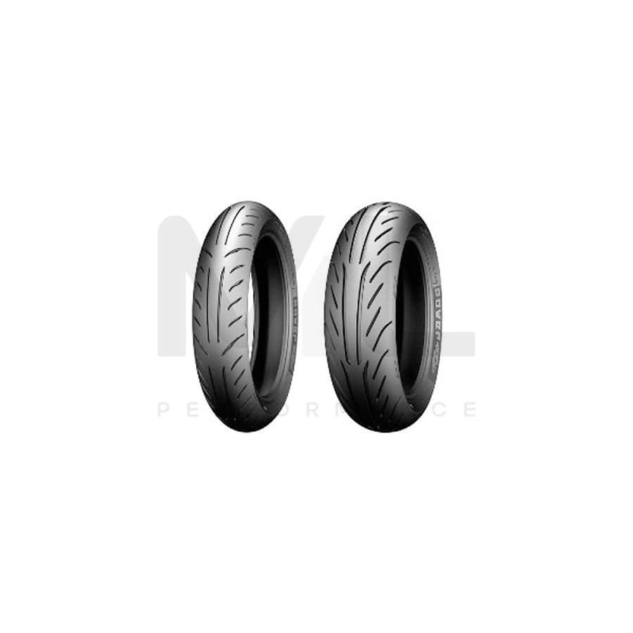 Michelin Power Pure SC 130/60 13 60P Rear Motorcycle Summer Tyre | ML Performance UK Car Parts