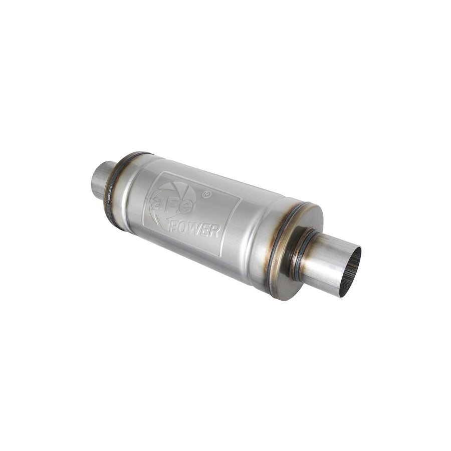 aFe 49M00012 3 IN ID Center/Center x 6 IN Dia. x 14 IN L - Round Body Muffler | ML Performance UK Car Parts