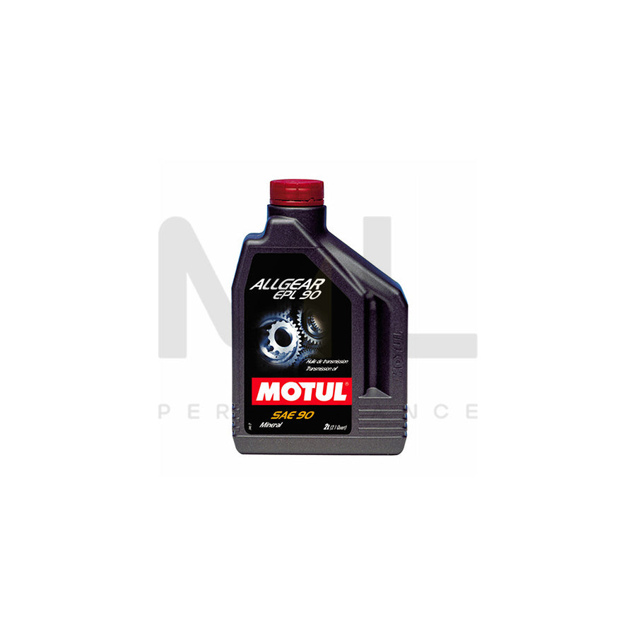 Motul EPL 90 AllGear Extreme Pressure Mineral Manual Transmission Fluid 2l | Engine Oil | ML Car Parts UK | ML Performance