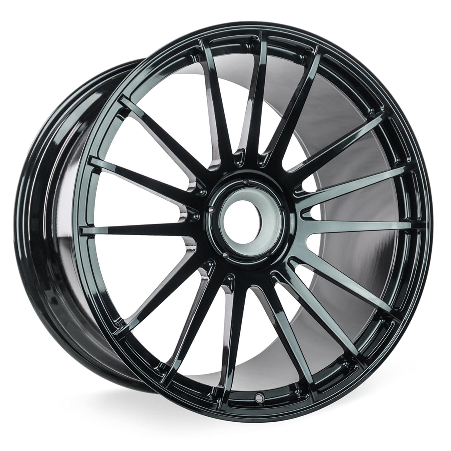 MANHART MHR991LVL1100 LEVELLA LVL1.1 MONOBLOCK RIM SET FOR PORSCHE 911 TURBO (S) GLOSS BLACK