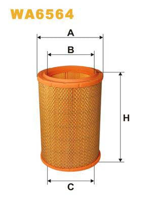 WIX Filters WA6564 Air Filter