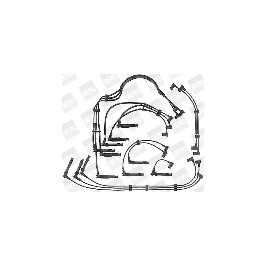 Beru ZE751 Ignition Cable Kit For Porsche 911