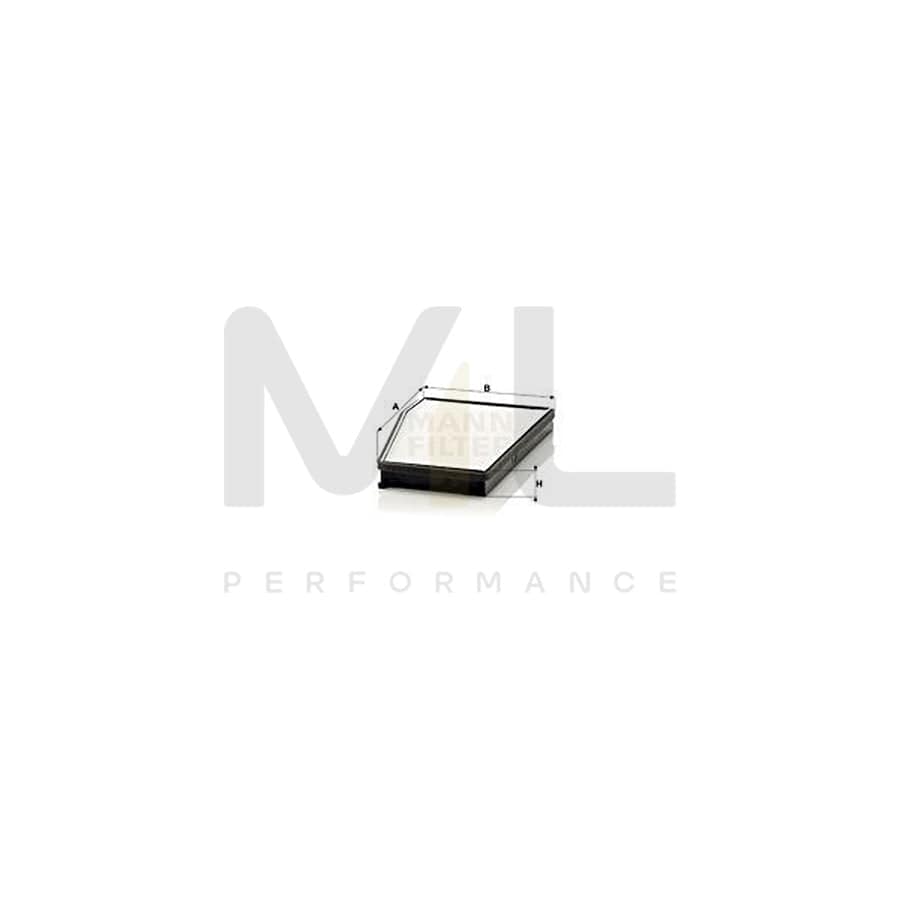 MANN-FILTER CU 3040 Pollen filter Particulate Filter | ML Performance Car Parts