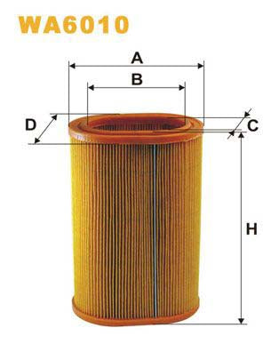 WIX Filters WA6010 Air Filter