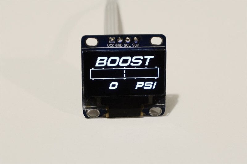 Zada Tech OLED 1.3" Digital Single boost gauge (Psi) // incl. sensor