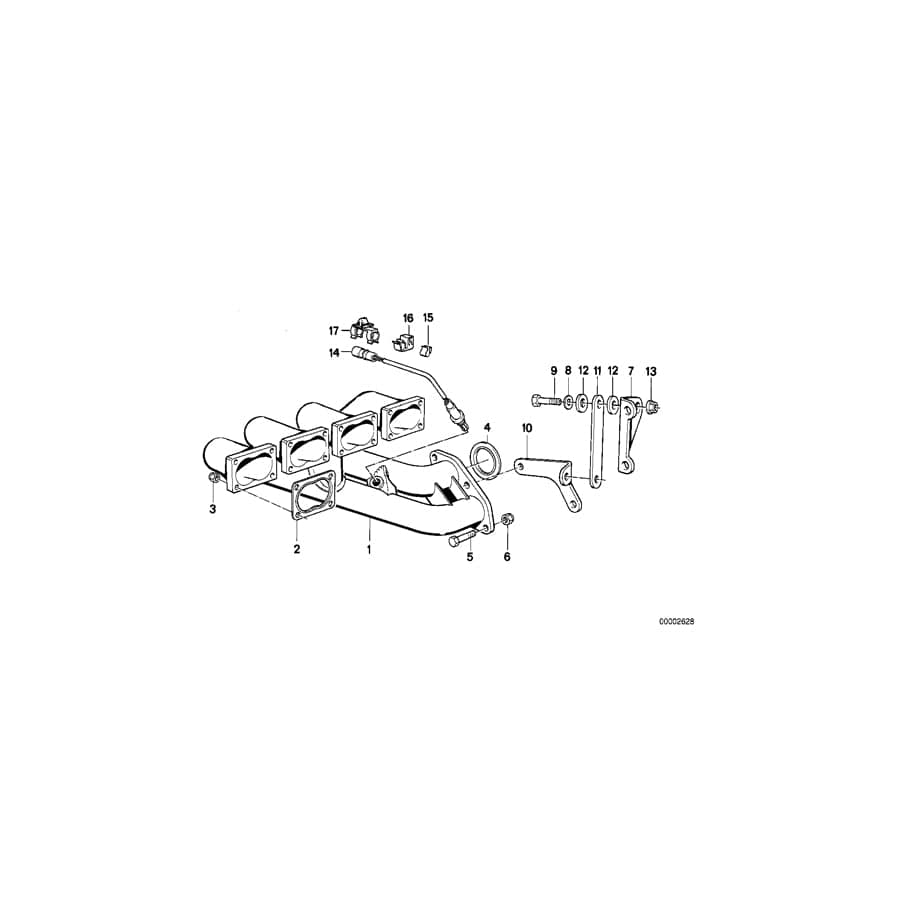 Genuine BMW 11621417717 Return Spring S14+S42+S70/3 (Inc. E36 318iS) | ML Performance UK Car Parts