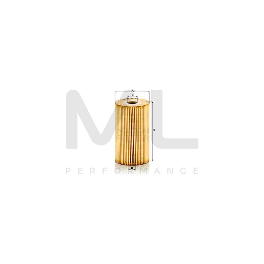 MANN-FILTER HU 932/4 n Oil Filter with seal, Filter Insert | ML Performance Car Parts
