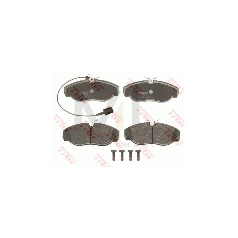 TRW Cotec Gdb1425 Brake Pad Set Incl. Wear Warning Contact, With Brake Caliper Screws, With Accessories | ML Performance Car Parts