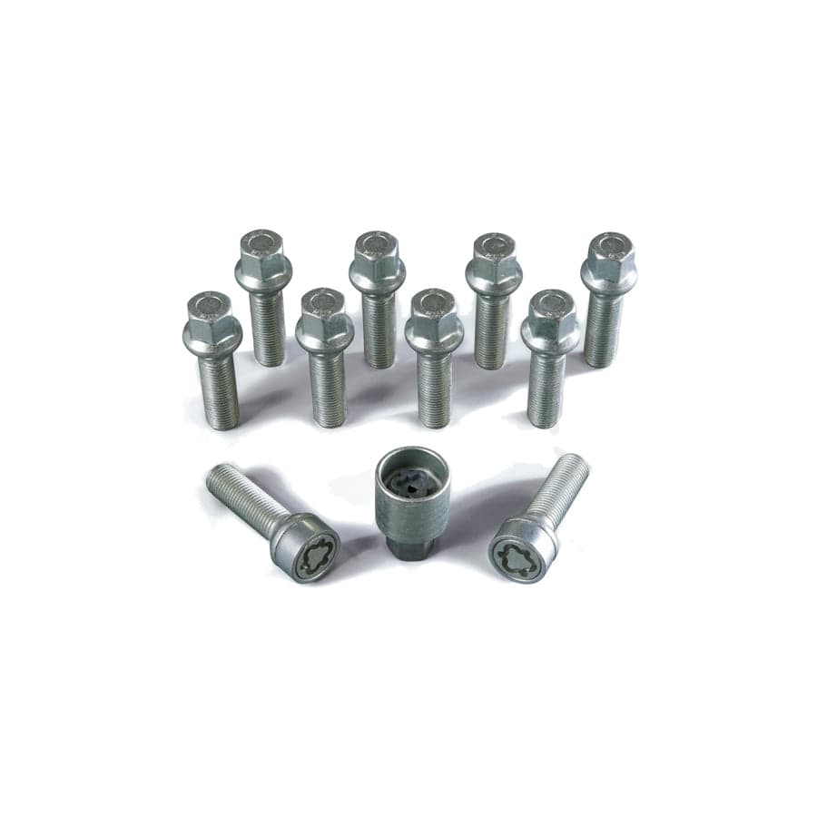 H&R 1454502SET Wheel screw-set M14 round collar R14mm | ML Performance UK Car Parts