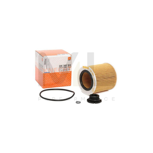 MAHLE ORIGINAL OX 387D1 Oil Filter Filter Insert | ML Performance Car Parts