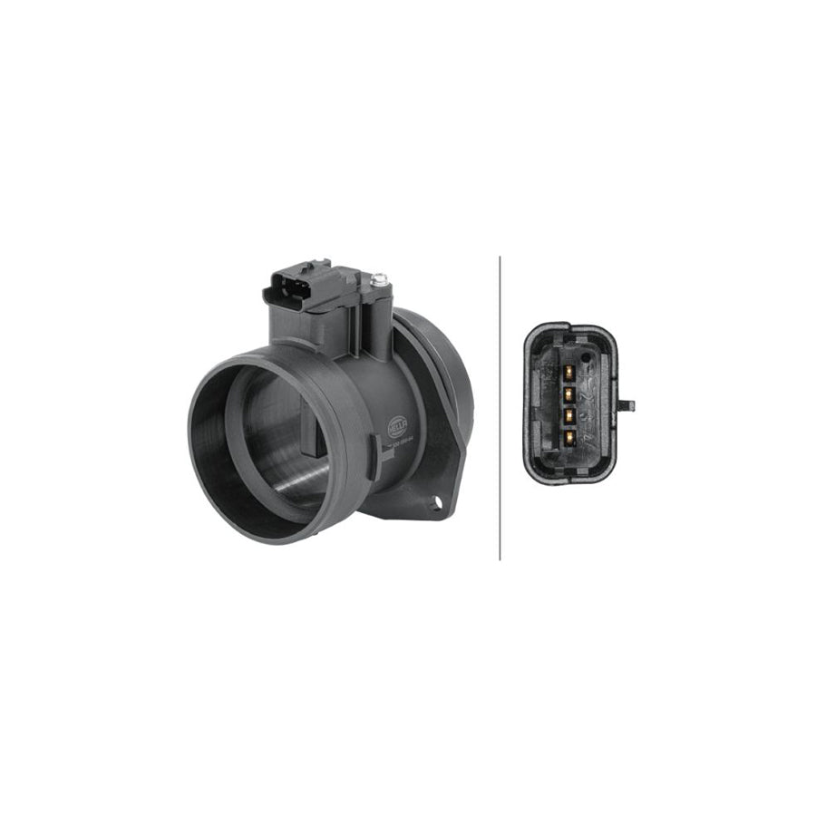 Hella 8ET 358 095-641 Mass Air Flow Sensor
