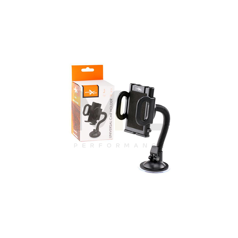 EXTREME A158 TYP-D Car phone holder 50-115 mm, flexible arm, windscreen, universal | ML Performance Car Parts