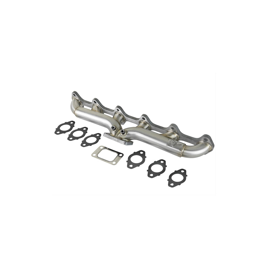 aFe 48-32020 Header w/ Turbo Flange Dodge Diesel Trucks 98.5-02 L6-5.9L (td) | ML Performance UK Car Parts