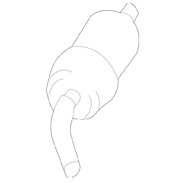 Genuine Lexus 48925-50030 RX Phase 2 Height Control System Filter