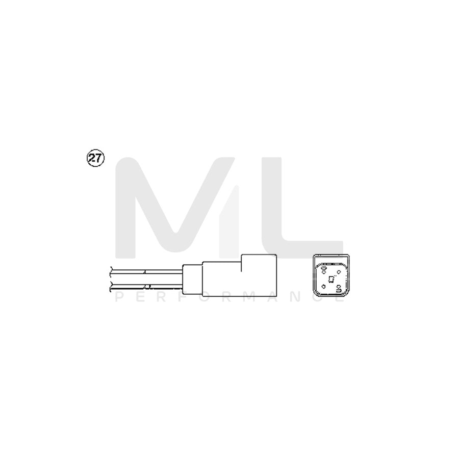 NTK Lambda Sensor / O2 Sensor (NGK 0190) OZA216D2 ML Performance