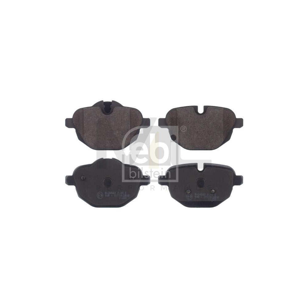 Febi Bilstein 16839 Brake Pad Set Rear Axle, Excl. Wear Warning Contact | ML Performance Car Parts