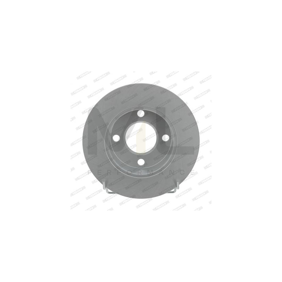 FERODO DDF1623C Brake Disc Solid, Coated, with ABS sensor ring | ML Performance Car Parts
