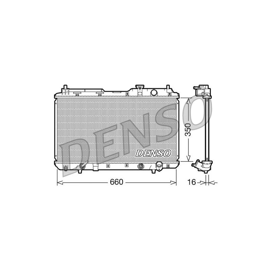 Denso DRM40010 Drm40010 Engine Radiator For Honda Cr-V I (Rd) | ML Performance UK