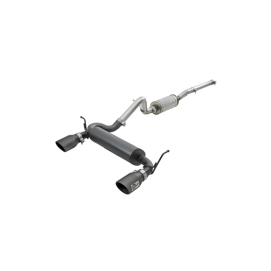 aFe 49-48062-B Cat-Back Exhaust System Jeep Wrangler (JK) 07-18 V6-3.6L/3.8L | ML Performance UK Car Parts