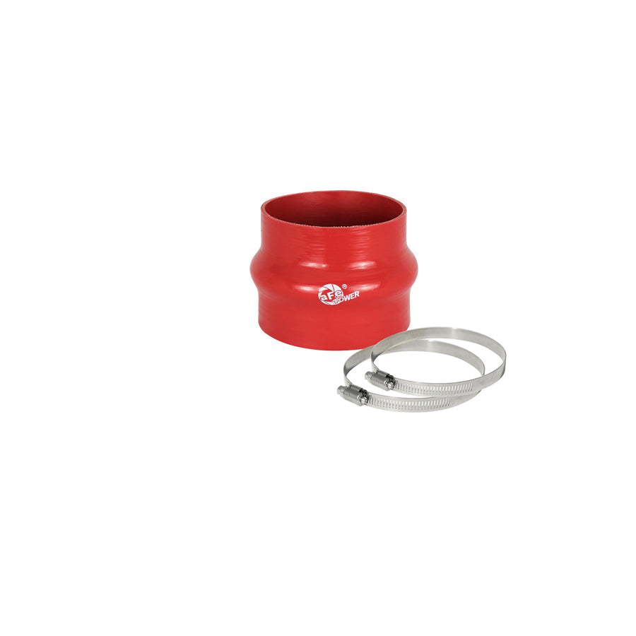 aFe 59-00061 (3-3/4 IN ID to 3-1/2 IN ID x 3IN L) Straight Reducing Coupler - Red Replacement Coupling Kit | ML Performance UK Car Parts