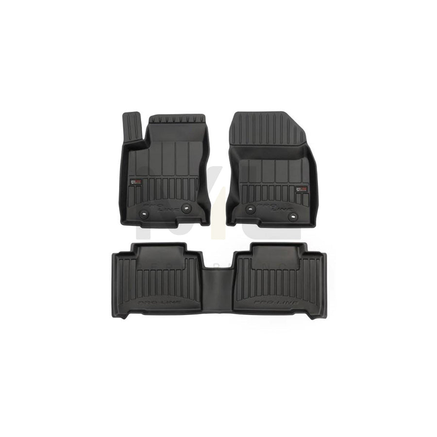 FROGUM Tailored 3D409149 Floor mat set for LEXUS NX (AZ10) Elastomer, Front and Rear, Quantity: 3, Black | ML Performance Car Parts