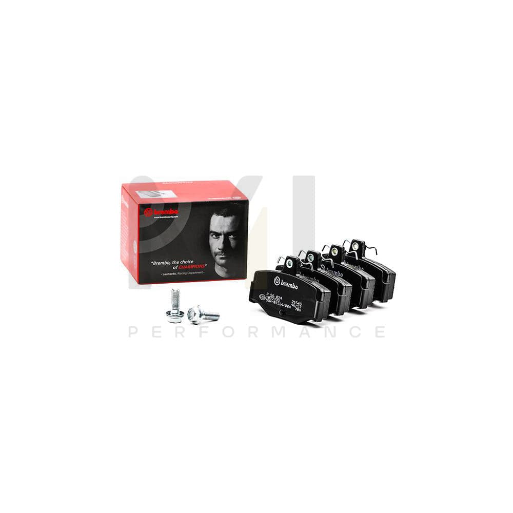 Brembo P 56 024 Brake Pad Set Excl. Wear Warning Contact, With Brake Caliper Screws | ML Performance Car Parts