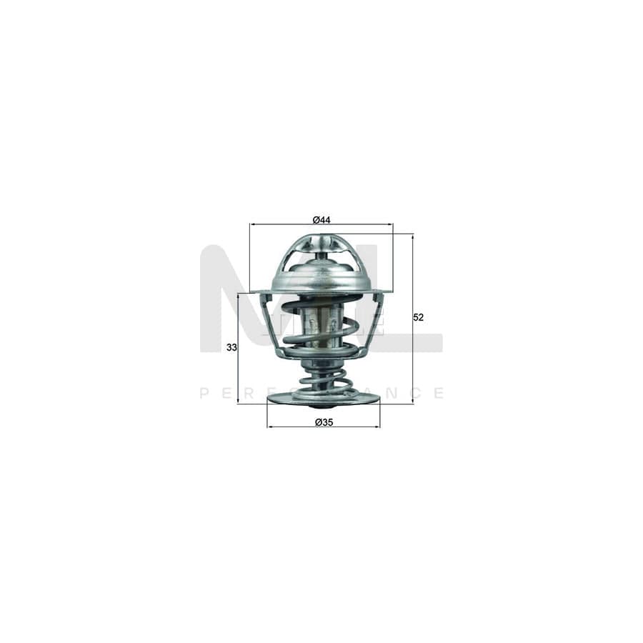 MAHLE ORIGINAL TX 173 88D Engine thermostat Opening Temperature: 88��C, with seal | ML Performance Car Parts