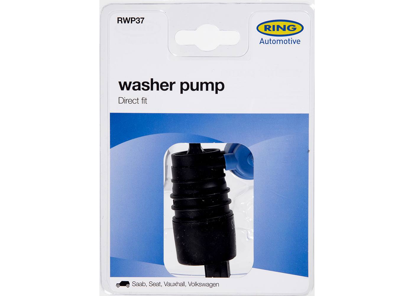 RING RWP37 Direct Fit Washer Pump Twin Outlet Opel, Vauxhall | ML Performance