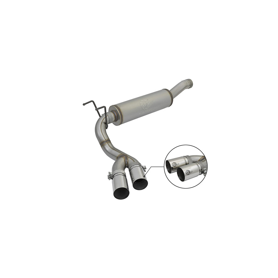 aFe 49-42057-P Cat-Back Exhaust System RAM 2500/3500 14-18 V8-6.4L HEMI | ML Performance UK Car Parts