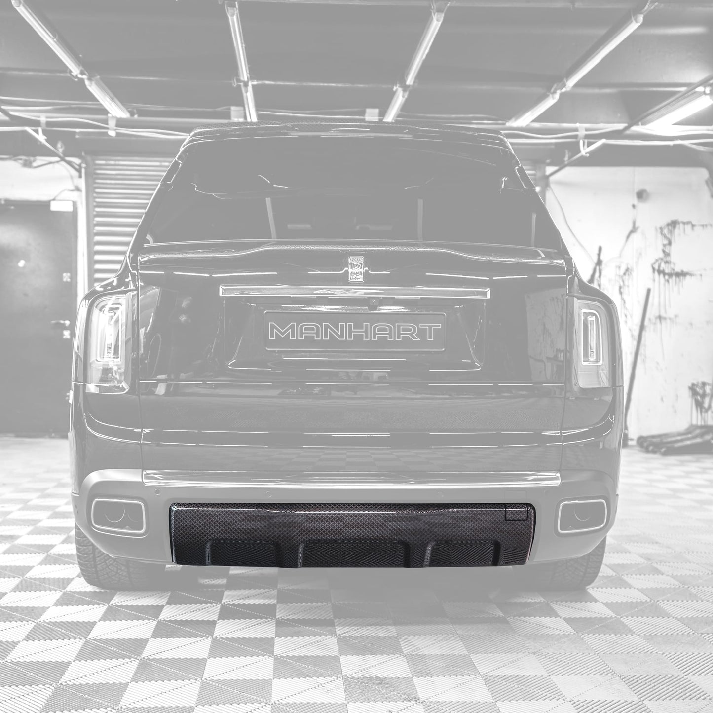 MANHART CARBON REAR DIFFUSER FOR ROLLS-ROYCE CULLINAN