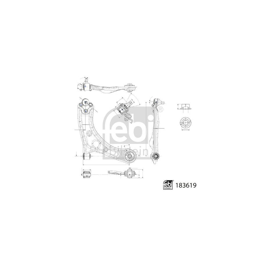 Febi Bilstein 183619 Suspension Arm