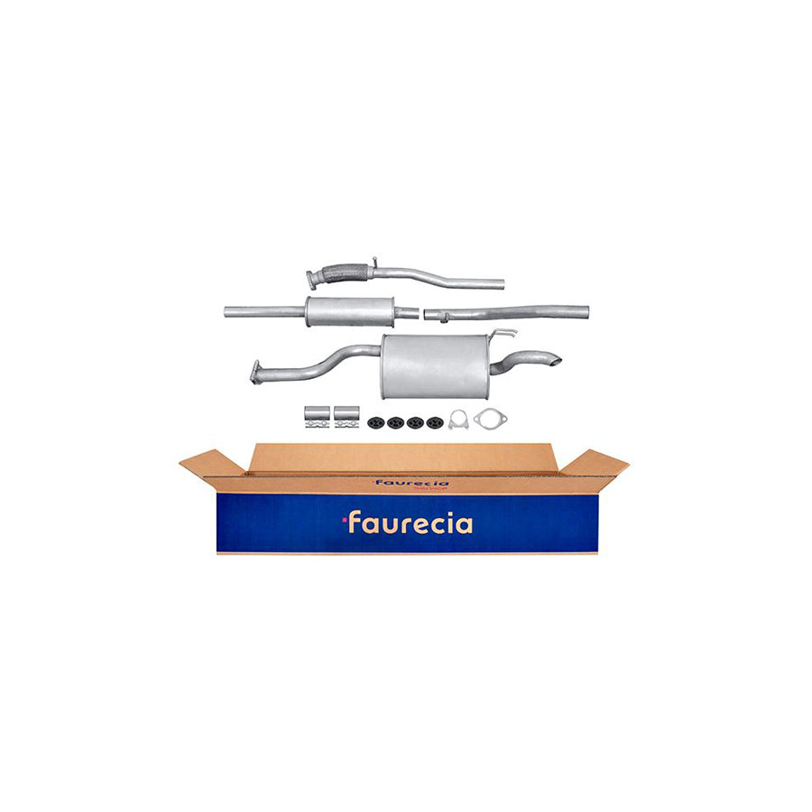 Hella 8LD 366 029-391 Rear Silencer For Fiat Idea (350)