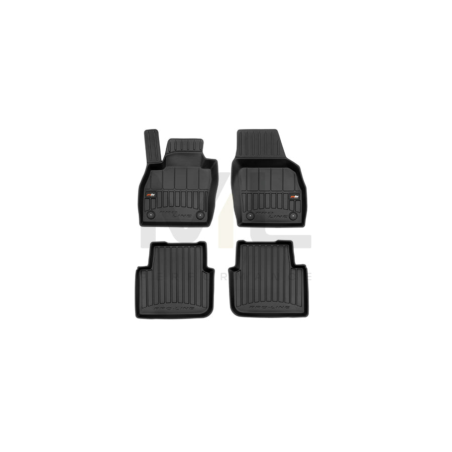 FROGUM Tailored, ProLine 3D409613 Floor mat set Elastomer, Front and Rear, Quantity: 4, Black | ML Performance Car Parts
