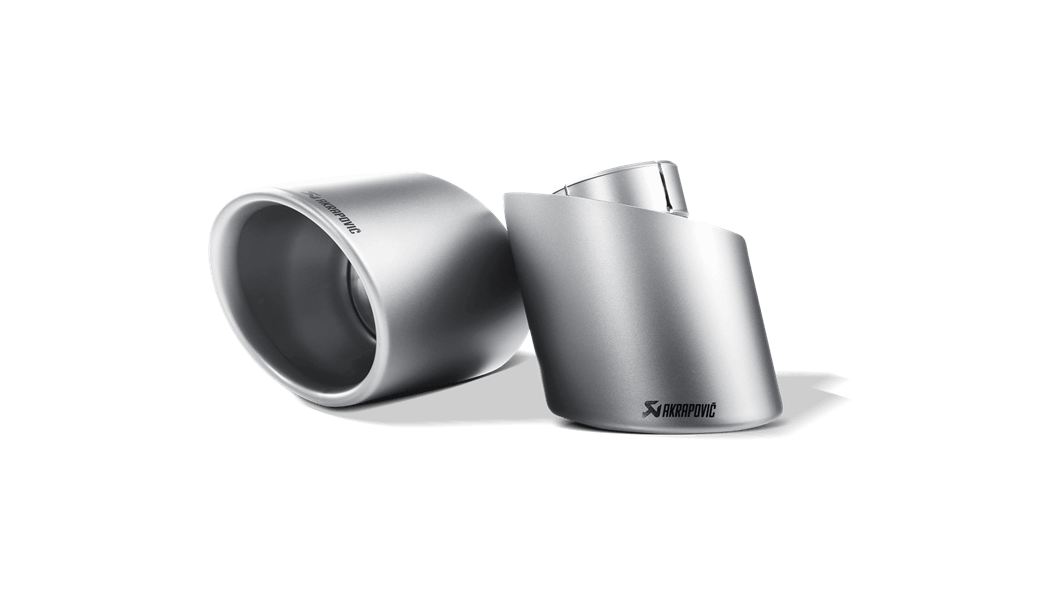 Akrapovic Abarth Titanium Tail pipe set (500 & 500C) - ML Performance UK