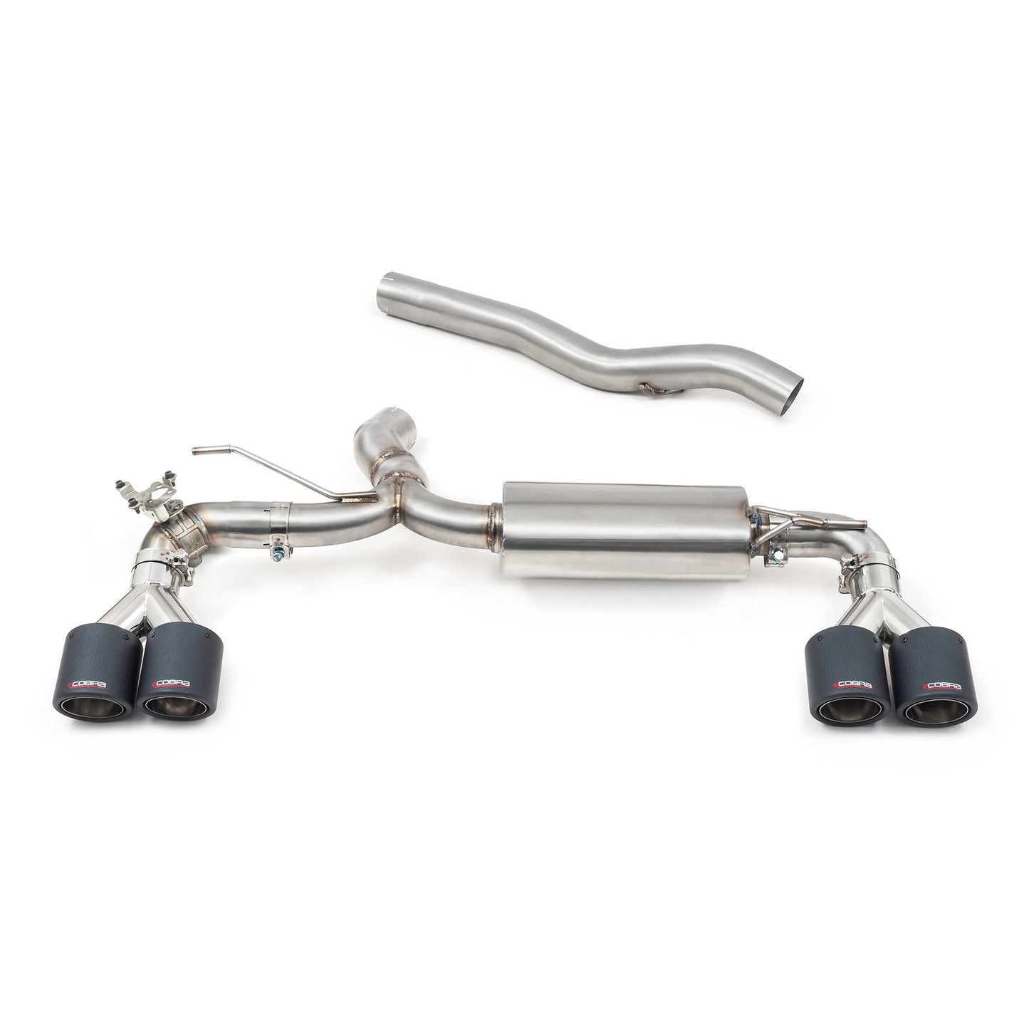 Cobra Exhaust BMW M135i (F40) Quad Exit GPF/PPF Back M3 Style Performance Exhaust | ML Performance UK Car Parts