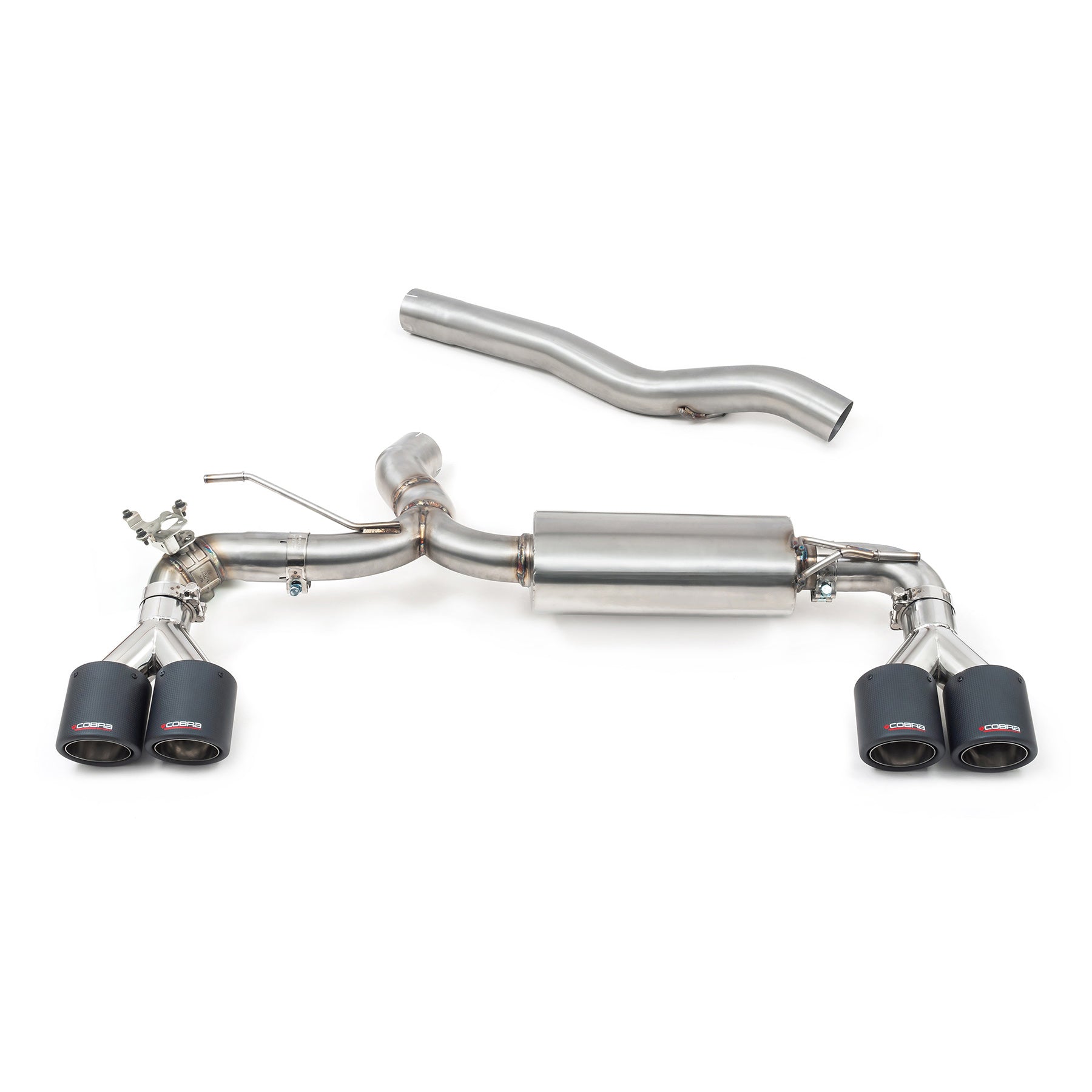 Cobra Exhaust BMW M135i (F40) Quad Exit GPF/PPF Back M3 Style Performance Exhaust | ML Performance UK Car Parts