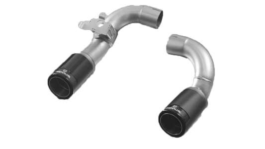Remus BMW N55 F30 F32 Black Tailpipes (Pair) (335i & 435i) - ML Performance UK