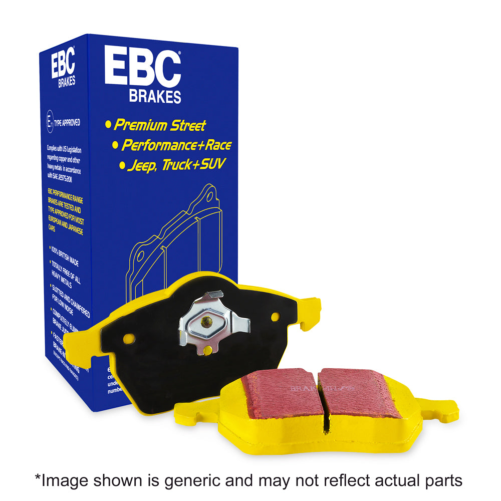 EBC Mercedes-Benz V117 C118 H247 Yellowstuff Street and Track Front Brake Pads (A35 AMG, CLA35 AMG & GLB35 AMG) | ML Performance UK
