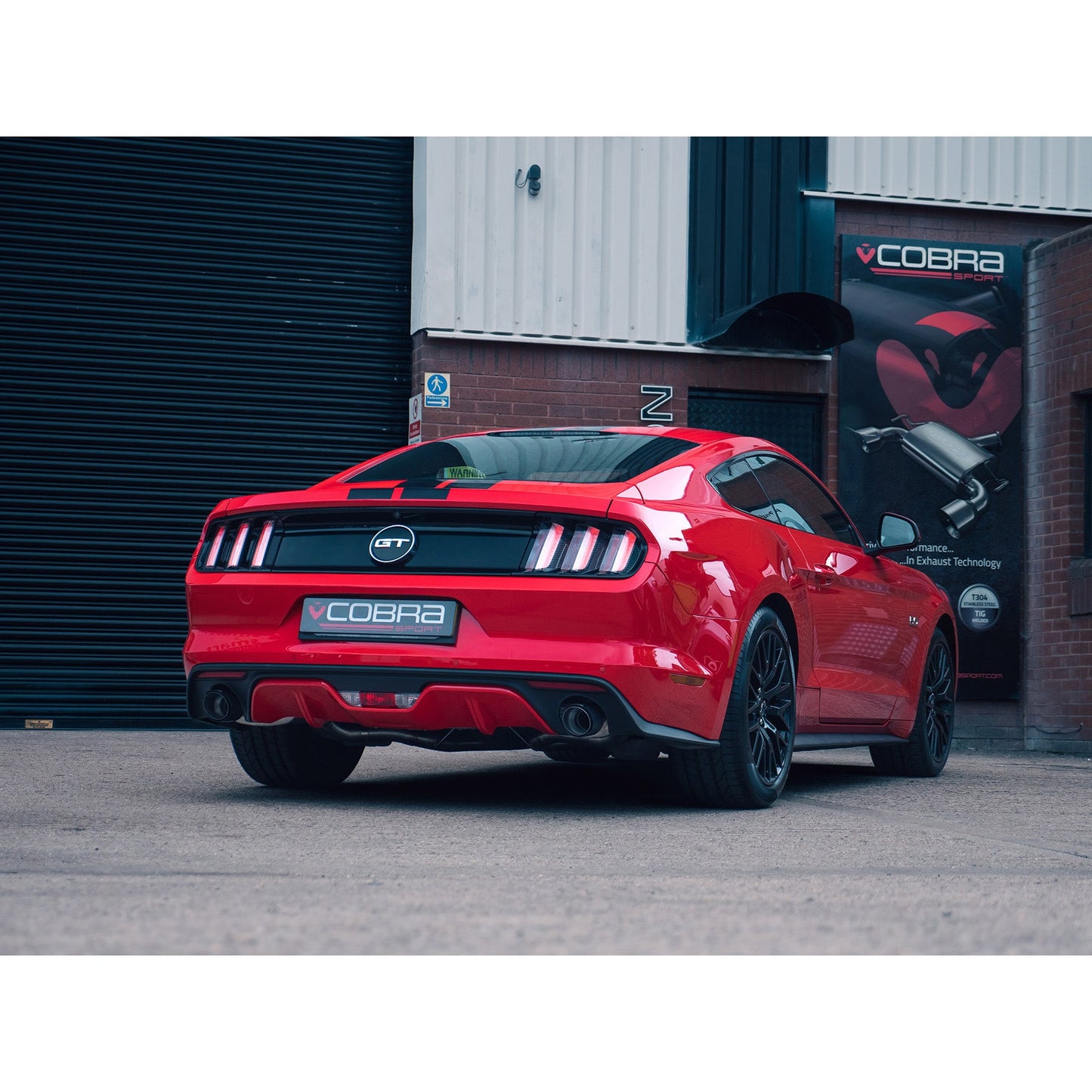 Cobra Exhaust Ford Mustang 5.0 V8 GT (2015-18) 2.5" Axle Back Performance Exhaust