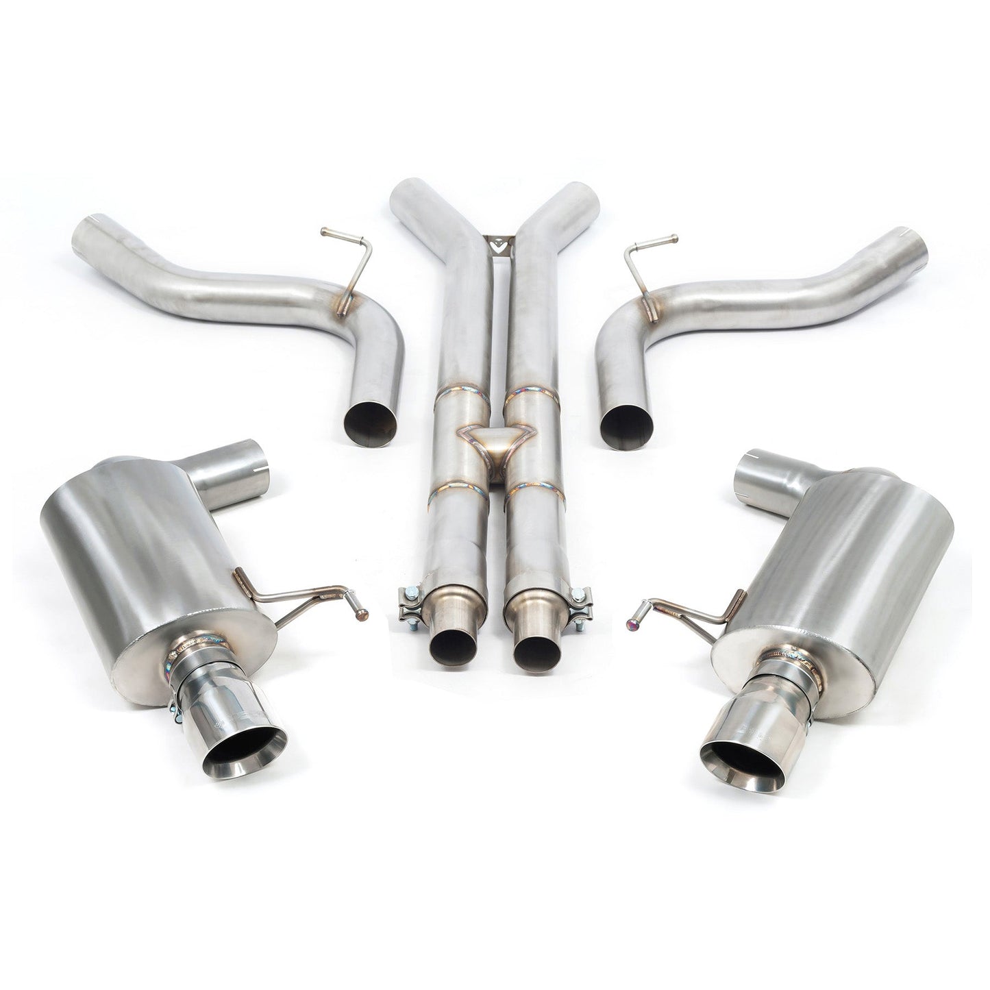 Cobra Exhaust Ford Mustang 5.0 V8 GT Fastback (2015-18) Non-Valved 3" Cat Back Performance Exhaust | ML Performance UK Car Parts