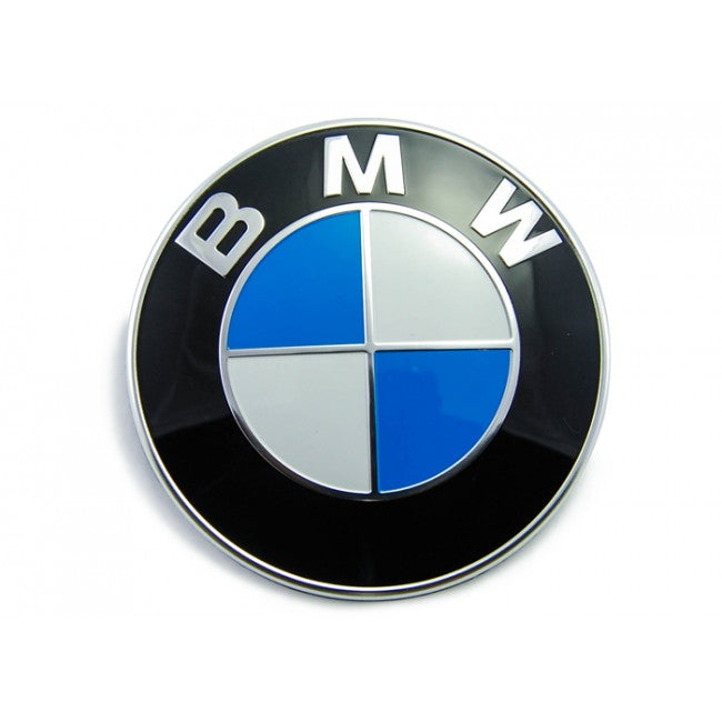 Genuine BMW 51148132375 E82 E90 F01 F10 G14 82mm Hood Boot Emblem