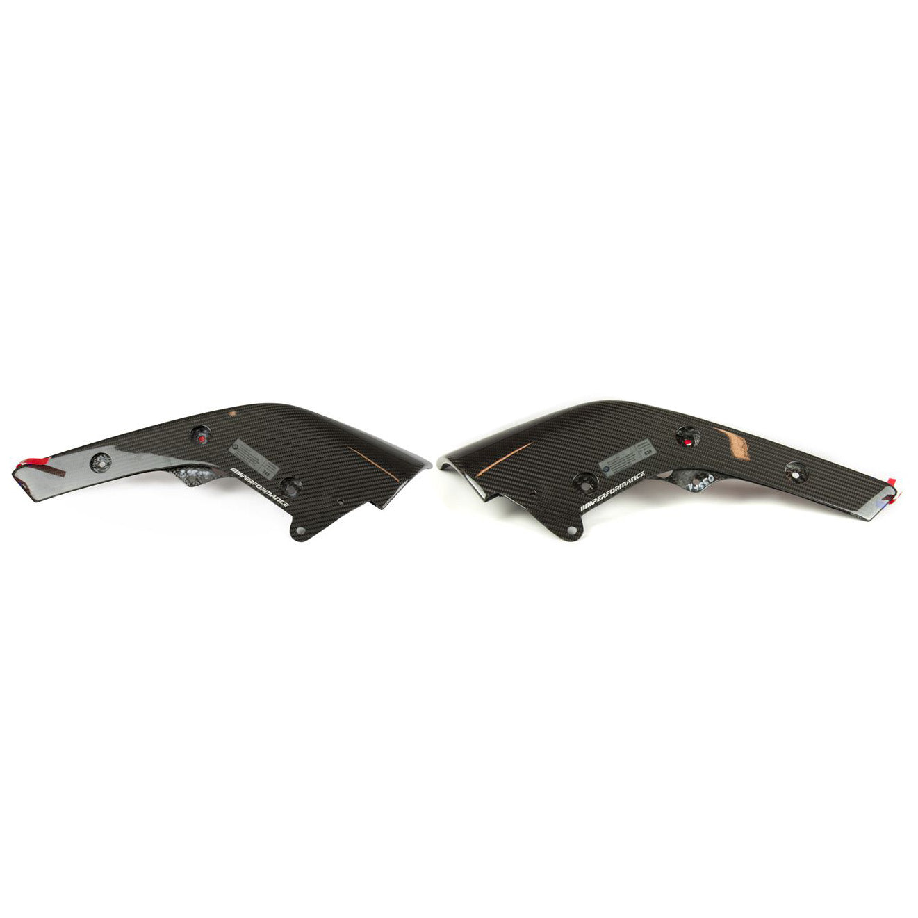 Genuine BMW 51192365981-51192361668 F87 M2 M Performance Carbon Fibre Front Winglets - Pair