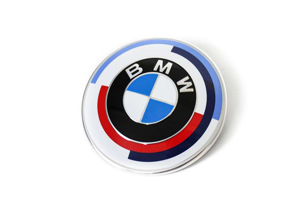 Genuine BMW F91 F92 G14 G15 82mm 50th Anniversary Rear Boot Emblem (Inc. 840d, 840i, M850iX & M8) - ML Performance UK