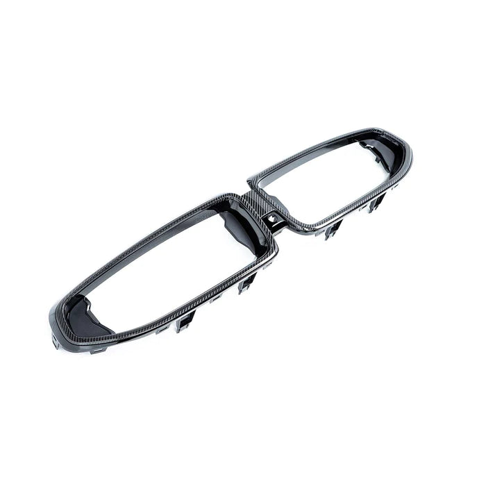 Genuine BMW 51719627307 G42 M Performance Front Carbon Fibre Kidney Grilles - Pair (220d, 220i, 230i & M240ix)