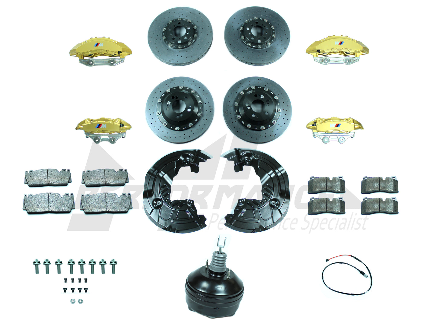 Genuine BMW F80 F82 M Performance Carbon Ceramic Brake Retrofit Kit (M3 & M4) - ML Performance
