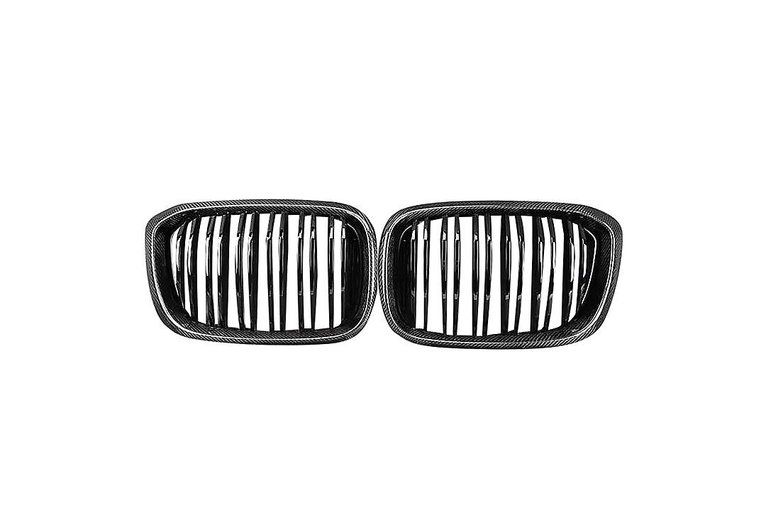 AUTOID BMW G01 G02 F97 F98 Carbon Fibre Kidney Grilles (X3, X3M, X4 & X4M) - ML Performance UK