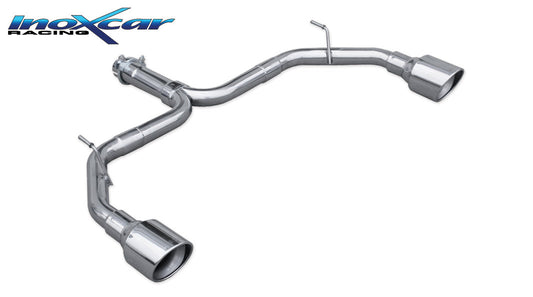 InoXcar Alfa Romeo Giulietta Quadrifoglio Verde Exhaust System - ML Performance UK