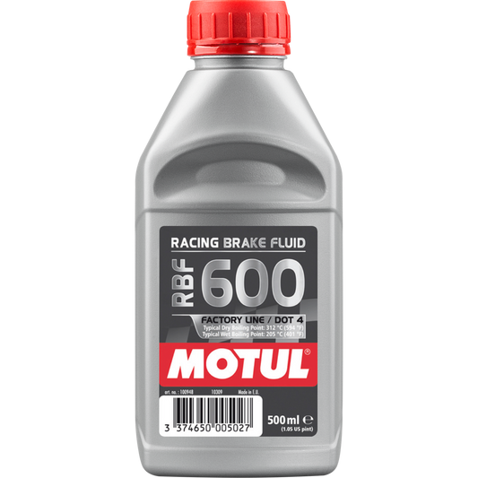 MOTUL 500ml RBF 600 Factory Line Dot 4 Brake Oil Fluid